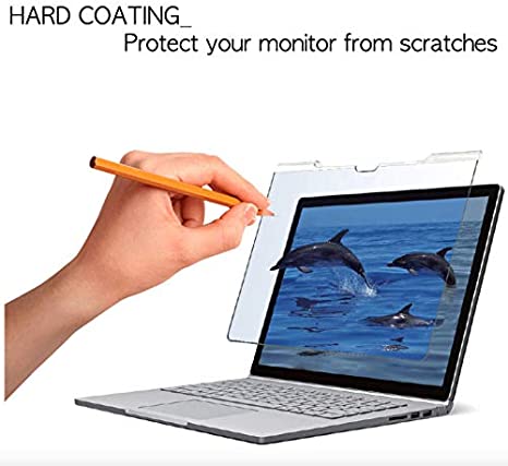 BozaBoza Hanging Crystal Blue Light Cut Screen Filter - Basic Type 基本式懸掛式防藍光水晶濾光片 19"W 440 x 290mm