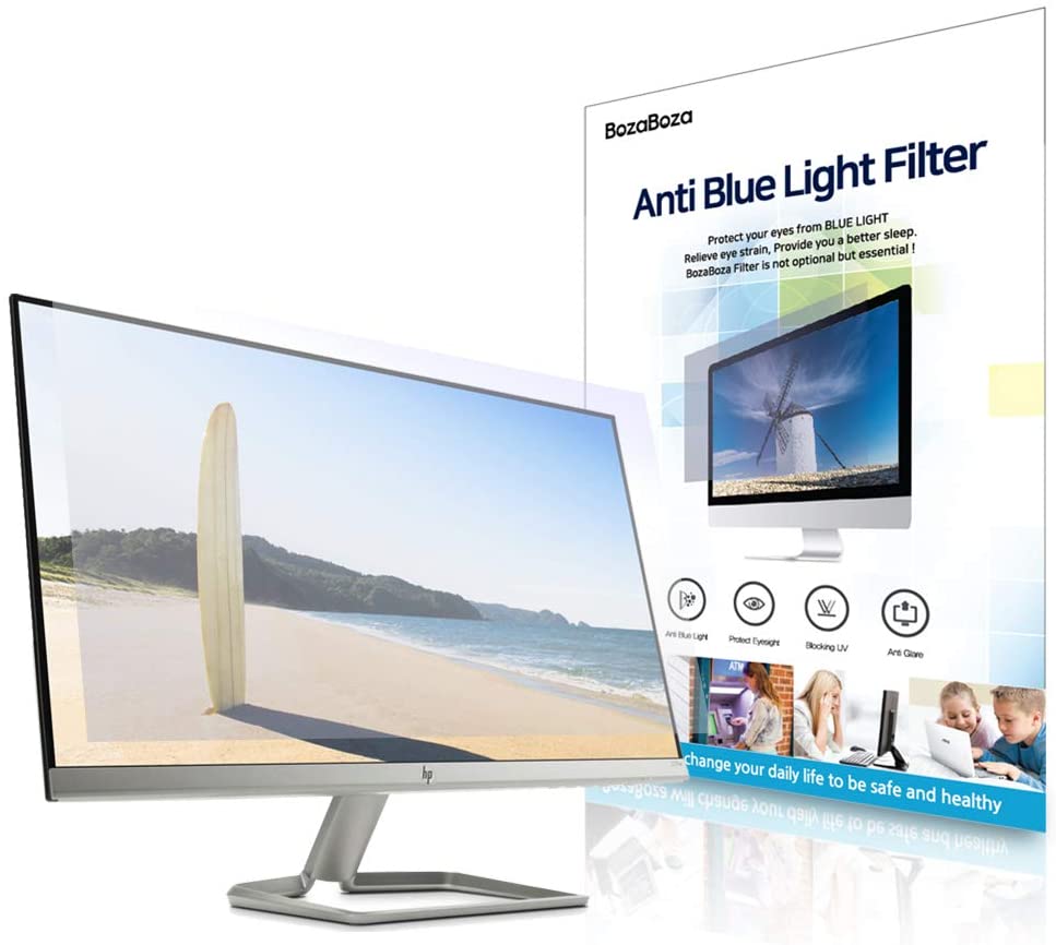 BozaBoza Blue light cut screen filter 防藍光螢幕濾光片 21.5”W 16:9 (477 x 268 mm) - BOZABOZAHK