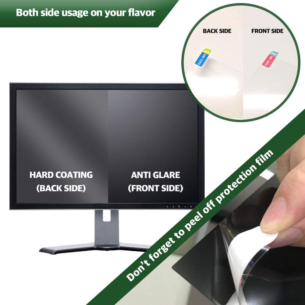 BozaBoza Privacy screen filterw/ Anti-blue light 防窺+ 防藍光螢幕濾光片 26”W 16 :10 (552 x 345.8mm ) 螢幕濾光片 - BOZABOZAHK