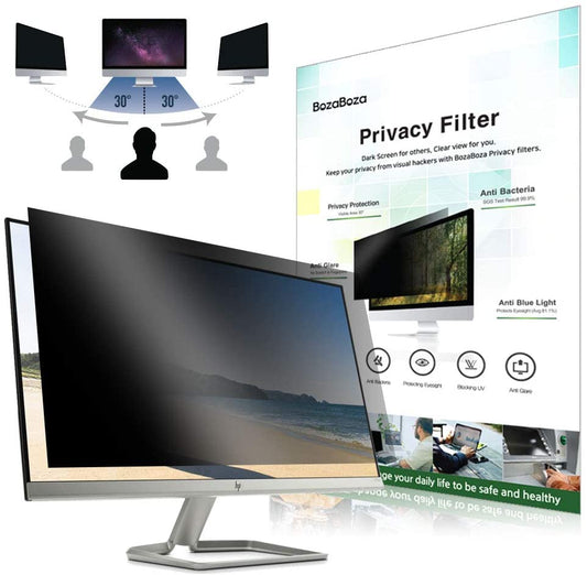 BozaBoza Privacy screen filter with Anti-blue light 防窺防藍光螢幕濾光片34”W 21:9 (797 x 334 mm)