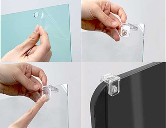 BozaBoza Hanging Crystal Blue Light Cut Filter - Clip Type 彈夾式懸掛防藍光濾光片 32"W 720 x 420mm - BOZABOZAHK